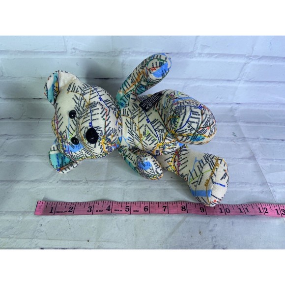 New York Transit Museum Other - New York Transit Museum Train Subway Line Plush Teddy Bear Stuffed Animal Toy